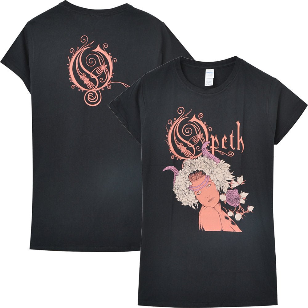OPETH オーペス (来日 11月 ) - PERSEPHONE FITTED / バックプリントあり / Tシャツ / レディース - PGS